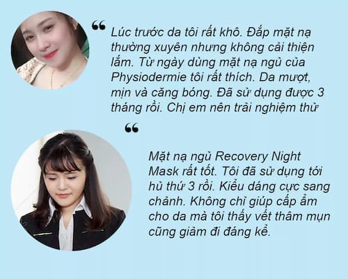 Mặt nạ ngủ là gì? Mặt nạ ngủ có tác dụng gì với làn da? 10 Cảm nhận của khách hàng khi sử dụng Recovery Night Mask