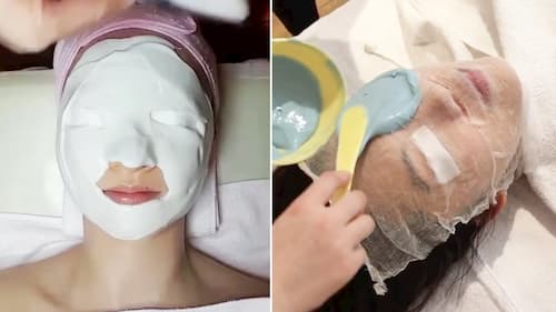 Đi tìm đáp án cho câu hỏi “Da khô dùng mặt nạ gì” hiệu quả 2 Rubber mask – mặt nạ cao su vô cùng “hot” tại Hàn Quốc! (Nguồn: Allure)