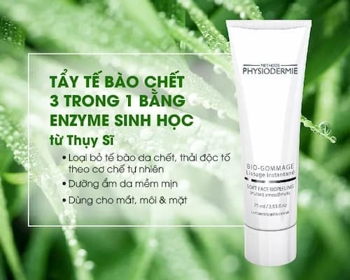 Tẩy tế bào chết nào tốt cho da mụn "đỏng đảnh"? 3 Tẩy tế bào chết sinh học tốt cho da mụn Bio Gommafe Soft Face Biopeeling