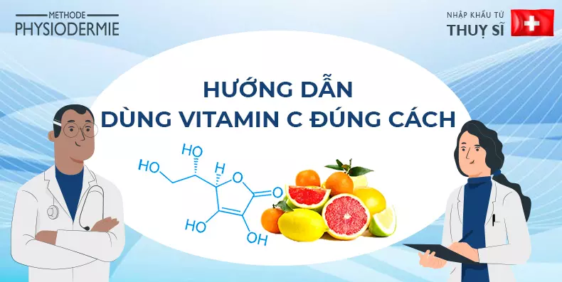 dung vitamin c dung cach