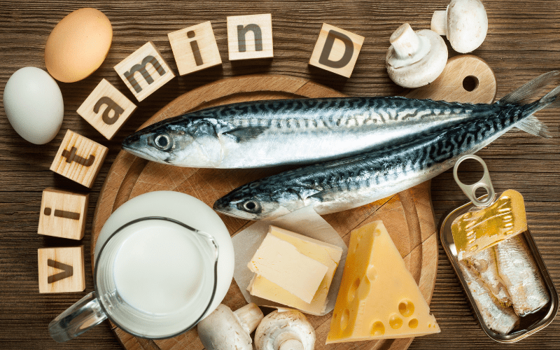 Tăng cường bổ sung các sản phẩm chứa Vitamin D giúp da chắc khỏe