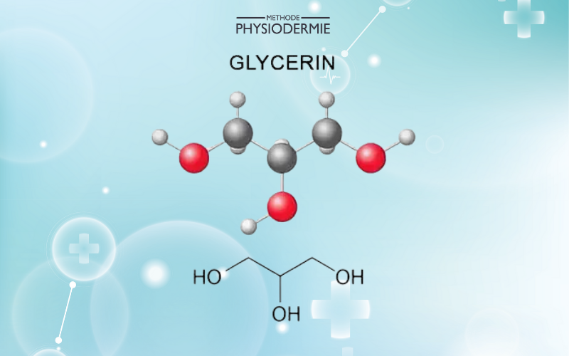 Glycerin là hoạt chất dưỡng ẩm rất phổ biến có trong dược mỹ phẩm của Physiodermie 