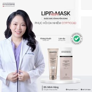 Phuc hoi da nhiem Corticoid voi Lipid Restore Mask duoc bac si da lieu khuyen dung