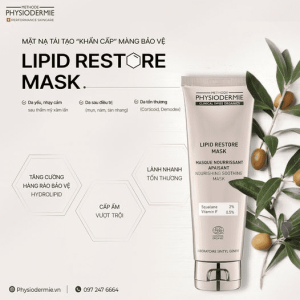 Mat na Lipid Restore Mask tai tao hang rao bao ve da bi ton thuong