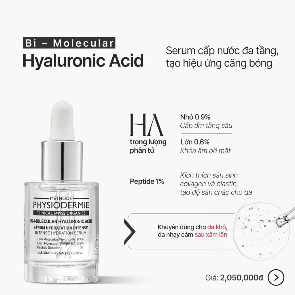 serum HA organic physiodermie