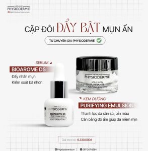 Cap doi dac tri mun an chuyen sau voi serum va kem duong