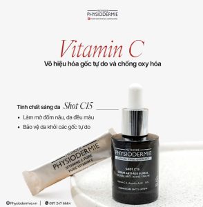 Vitamin C chinh la giai phap thay the Retinol lanh tinh lam mo dom nau va chong oxy hoa