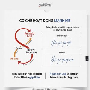 Retinyl Retinoate mang den hieu qua sinh hoc gap 8 lan so voi Retinol thuan