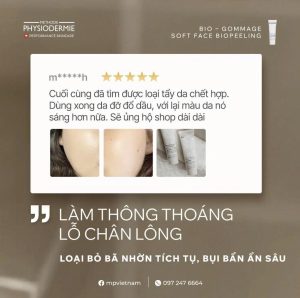 te bao chet Soft Face Biopeeling cai thien da de do dau sang deu mau