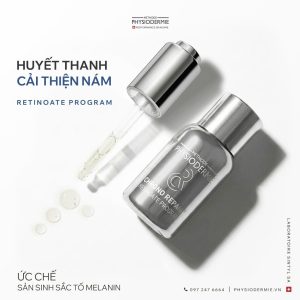 Boi thoa voi Huyet thanh Retinoate Program chinh cach tri nam hieu qua bang cach uc che san sinh sac to