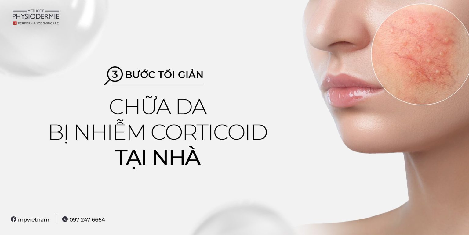 chua da bi nhiem corticoid Physiodermie 1536x771 3 bước phục hồi da nhiễm Corticoid từ Physiodermie