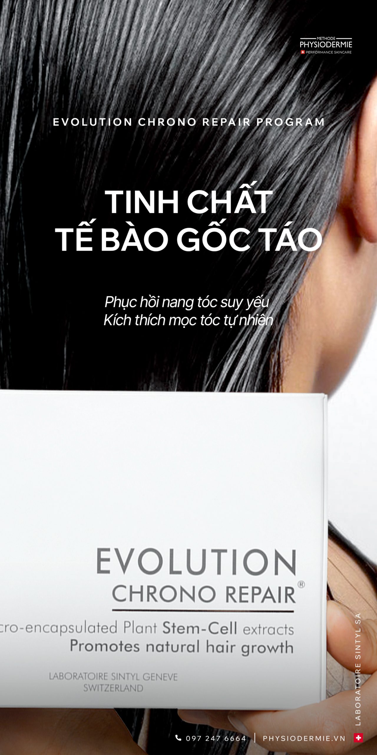 Artboard 1 (24) Evolution Chrono Repair Program - Bộ tinh chất tế bào gốc táo hỗ trợ chống rụng tóc, kích thích tóc mọc tự nhiên