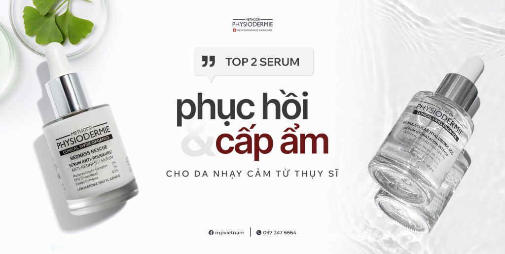 Phục hồi & cấp ẩm với Top 2 serum cho da nhạy cảm từ Thụy Sĩ 1 Serum cho da nhạy cảm từ Thụy Sĩ